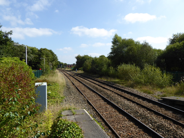 Lostock Hall looking east