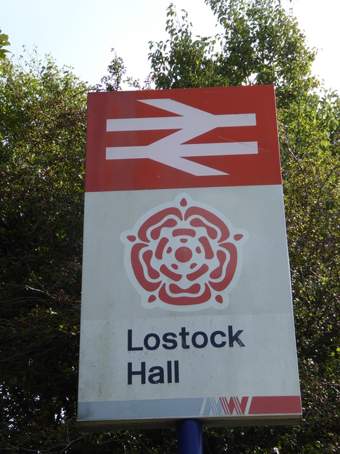 Lostock Hall sign