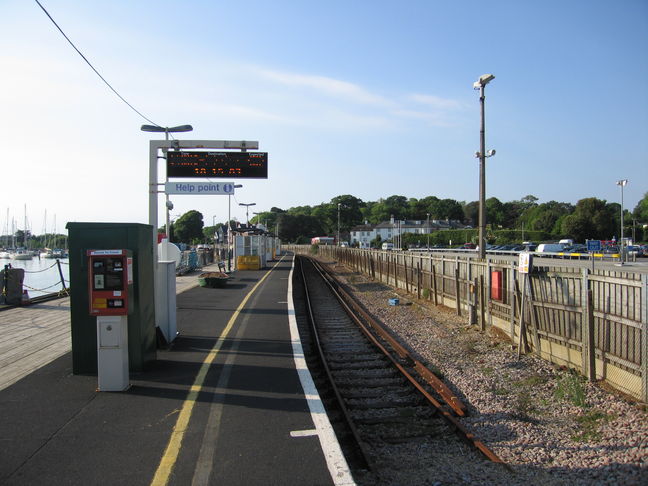 Lymington Pier platform