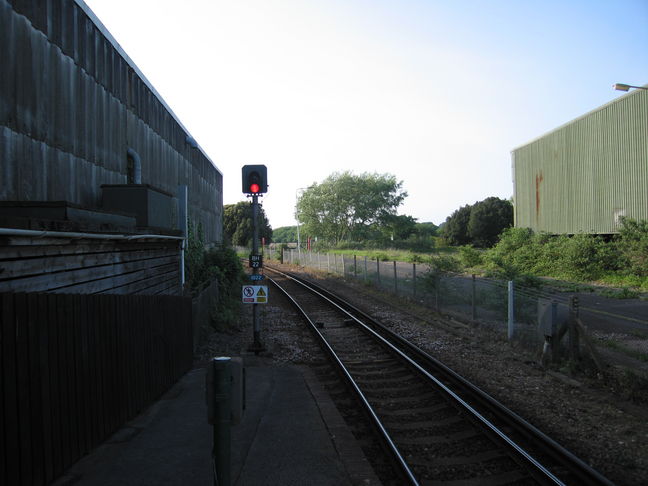 Lymington Town looking north