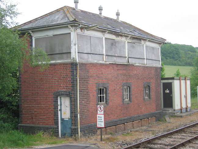 Maiden Newton signalbox