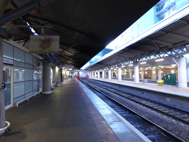 Manchester Airport platform 3 looking west