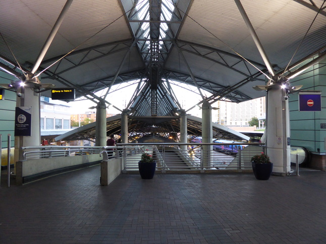Manchester Airport under roof