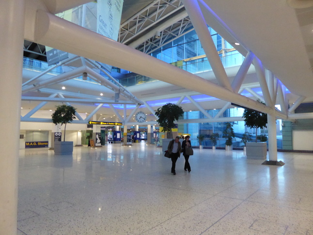 Manchester Airport cavernous void