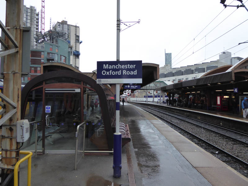 On platform 3 looking west