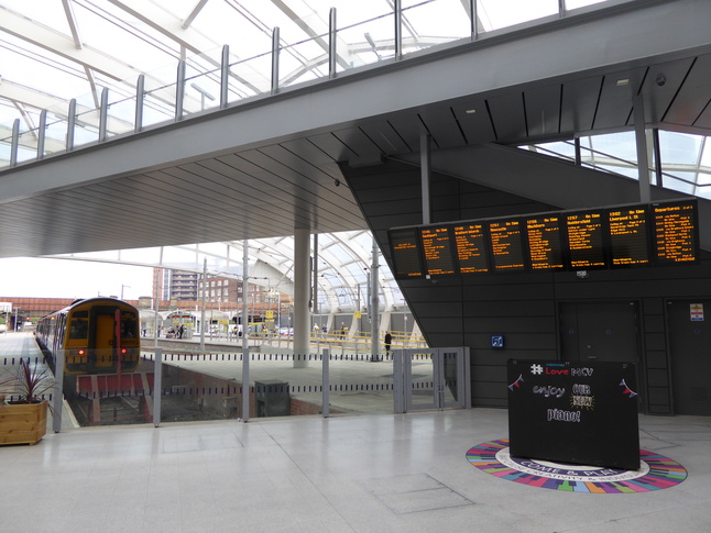 Manchester Victoria platforms 1 and 2 buffers