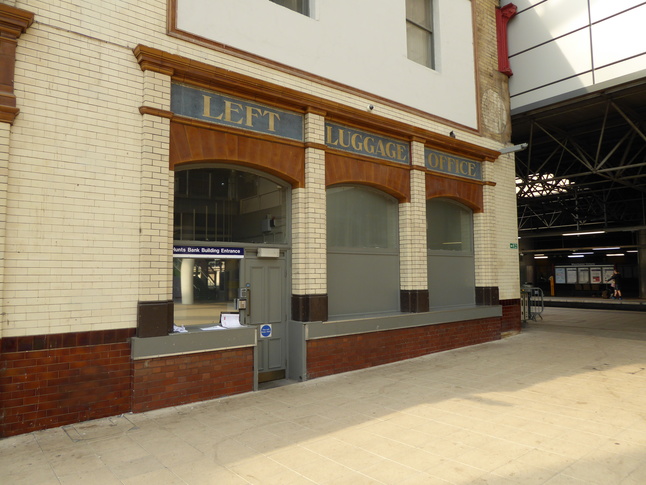 Manchester Victoria left luggage office