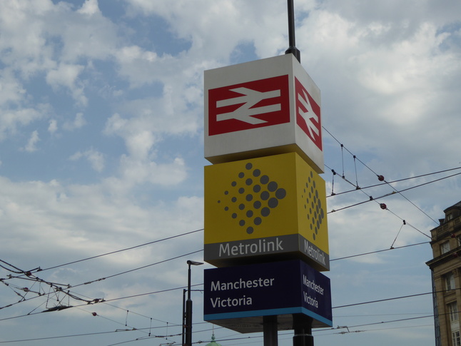 Manchester Victoria sign
