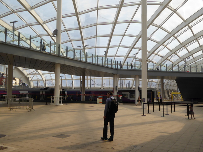 Manchester Victoria under the roof