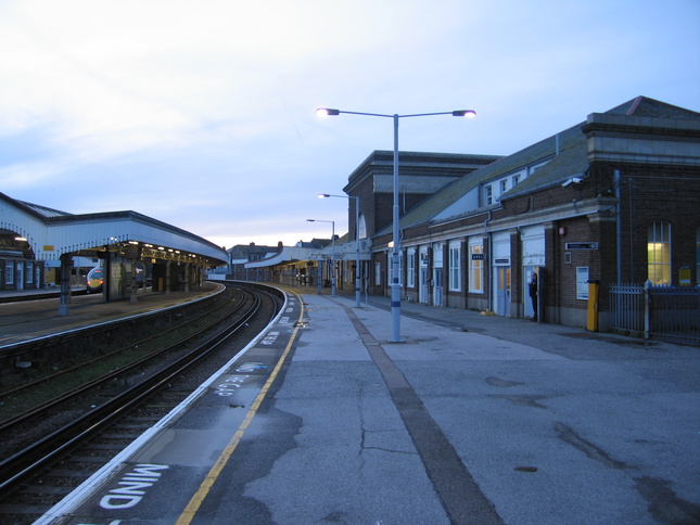Margate platform 1 looking west