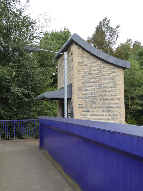 Marple footbridge end