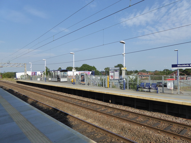 Mauldeth Road platform 2
