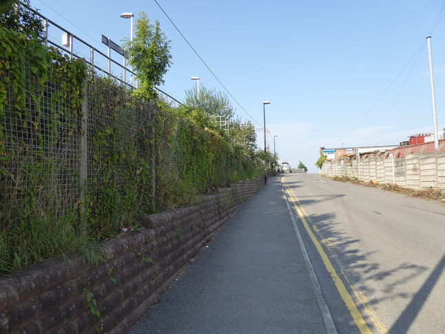 Mauldeth Road platform 2 ramp