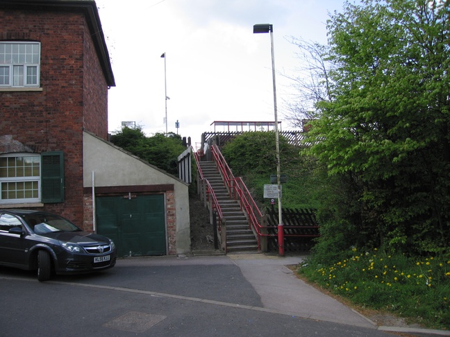 Micklefield platform 1 steps