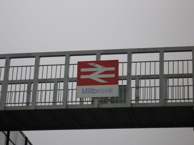 Millbrook Hants sign