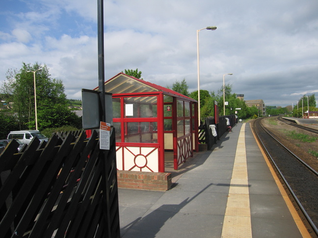 Mirfield platform 3 looking west