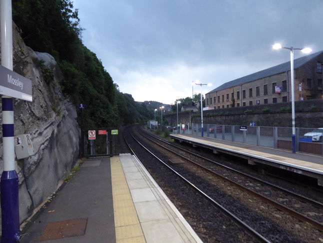 Mossley platform 2 looking north