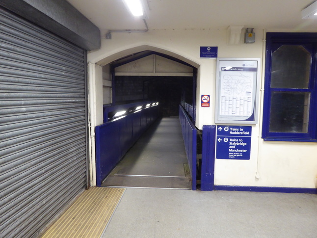Mossley bridge entrance