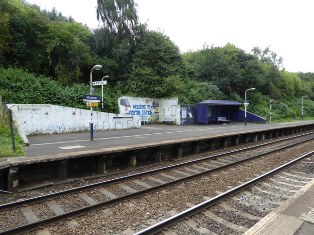 Moston platform 1