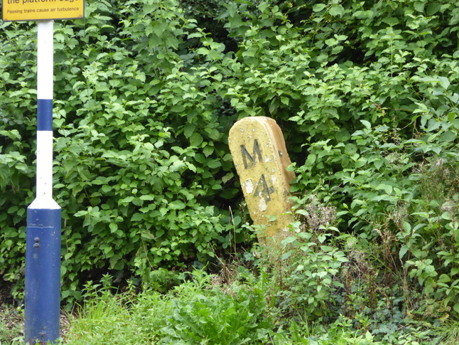Moston milepost