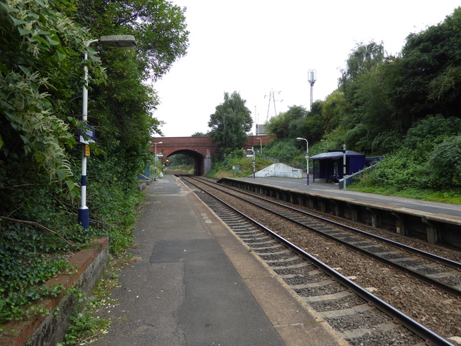 Moston platforms looking north