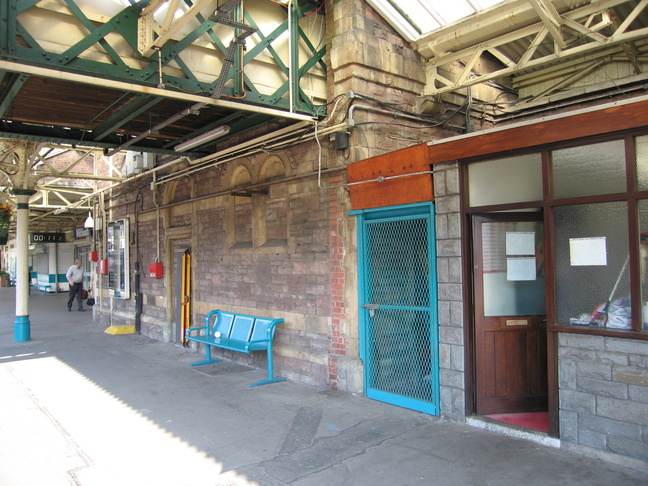 Newport platform 1 under
footbridge