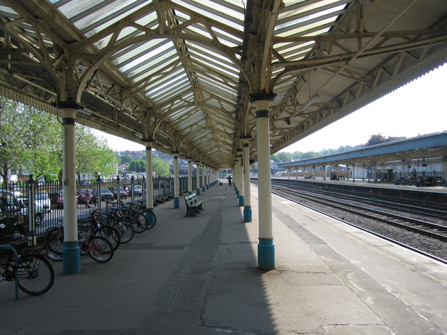 Newport platform 1 looking west