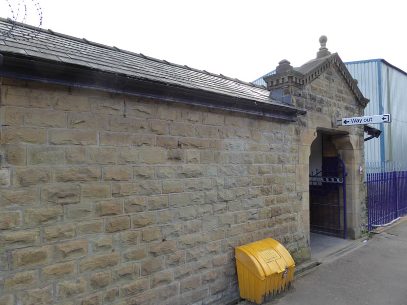 Way out from platform 1