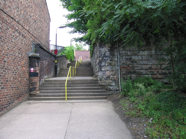 Newton-le-Willows steps