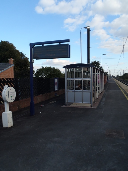 Northallerton platform 1 looking
south