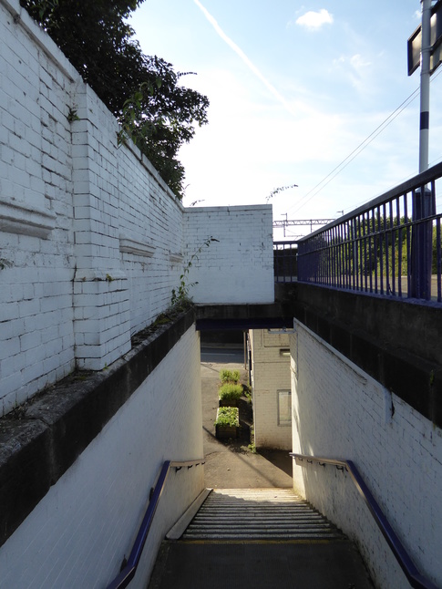 Patricroft platform 1 subway entrance