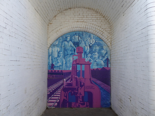 Patricroft blocked subway end