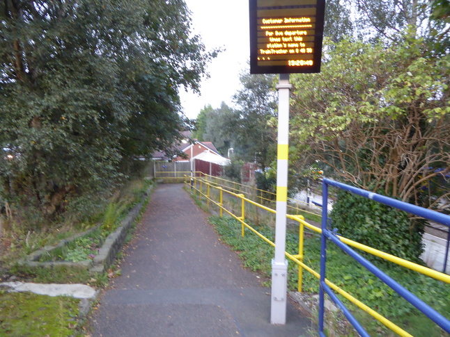 Pemberton platform 1 approach