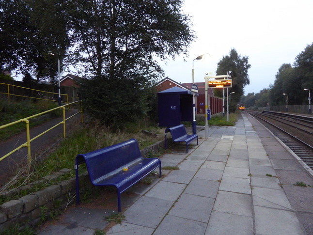 Pemberton platform 1 looking east