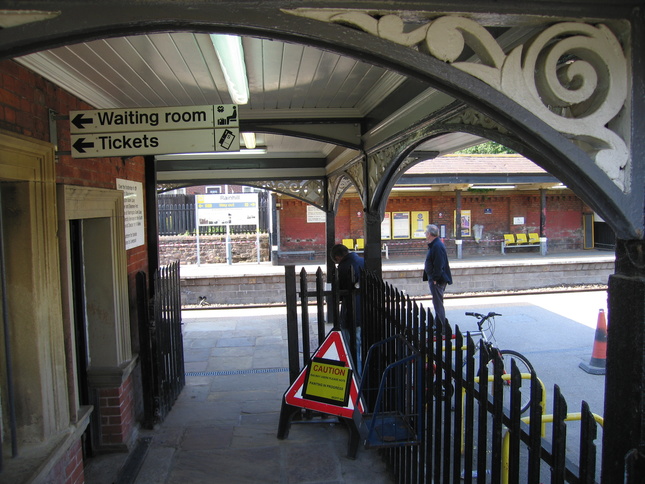 Rainhill under canopy of side