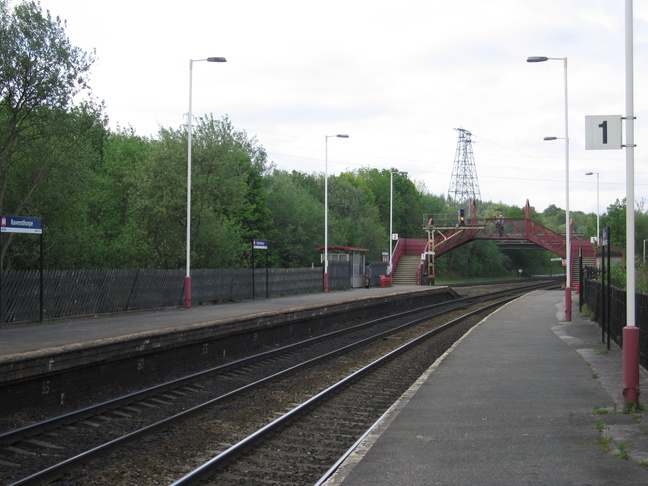 Ravensthorpe platform 1 looking
west