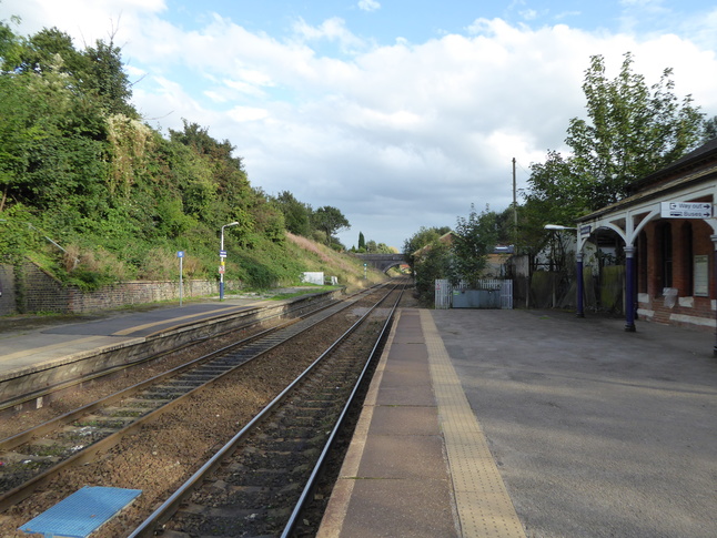 Reddish North platform 1 looking east