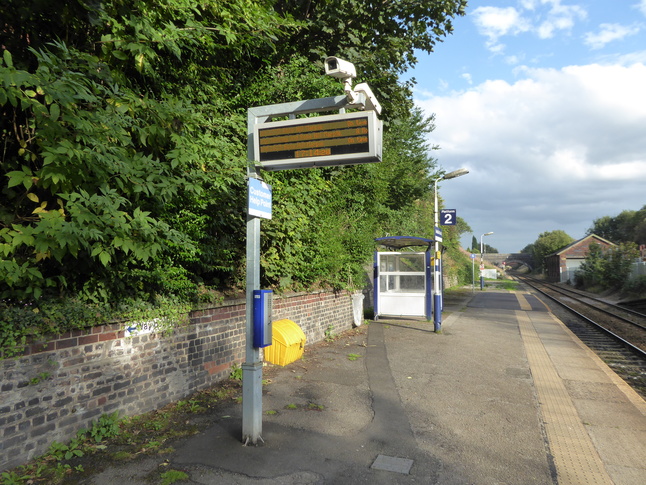 Reddish North platform 2 looking east