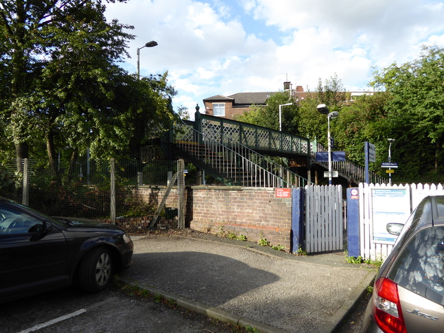 Reddish North entrance gate
