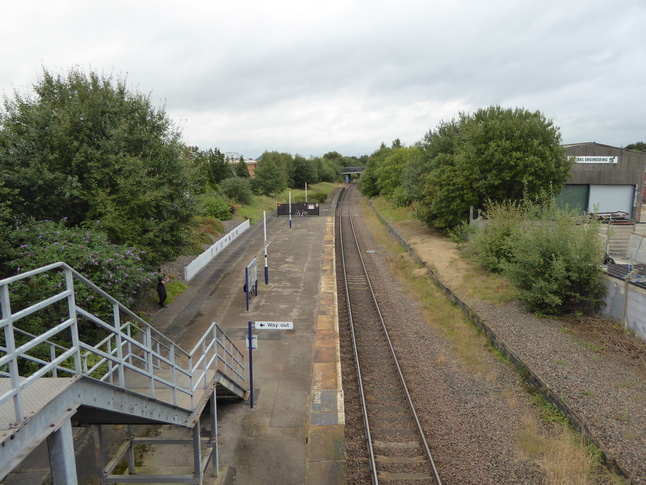 Reddish South looking east from bridge