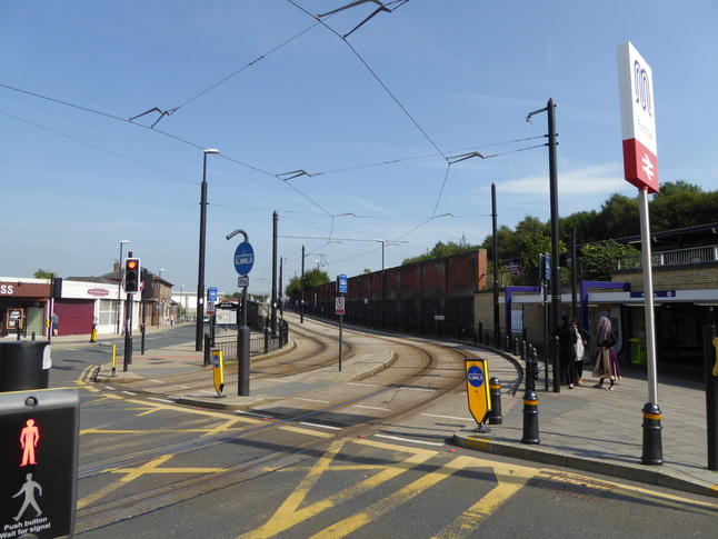 Rochdale tram alignment approach