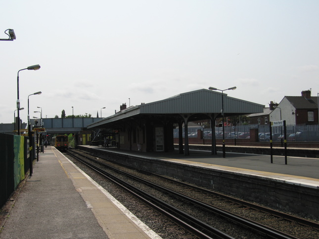 Rock Ferry platform 1 looking north