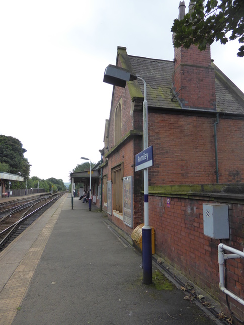 Romiley platform 1 looking east