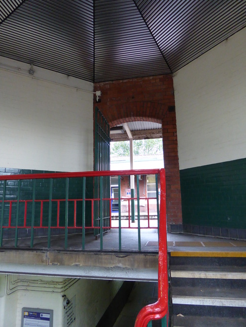 Romiley platform 1 steps entry