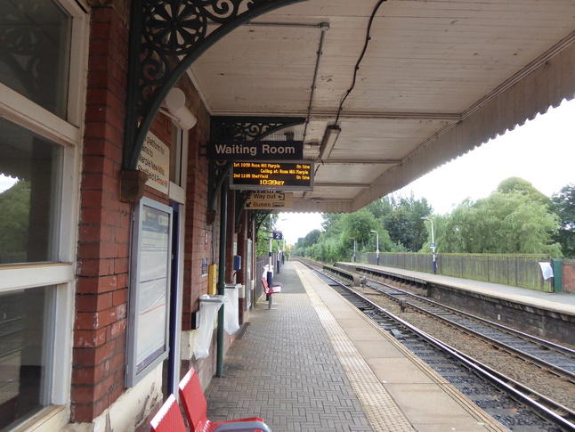 Romiley platform 2 looking east