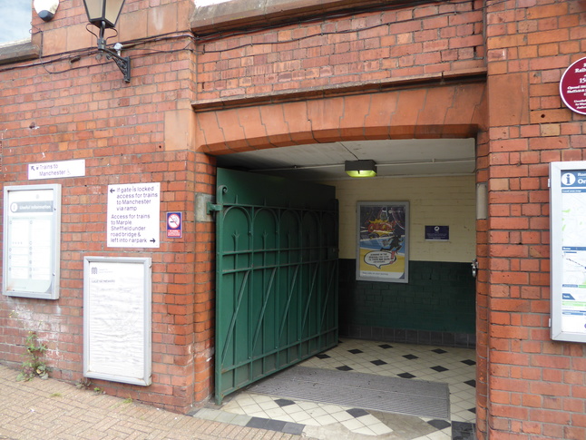Romiley entrance
