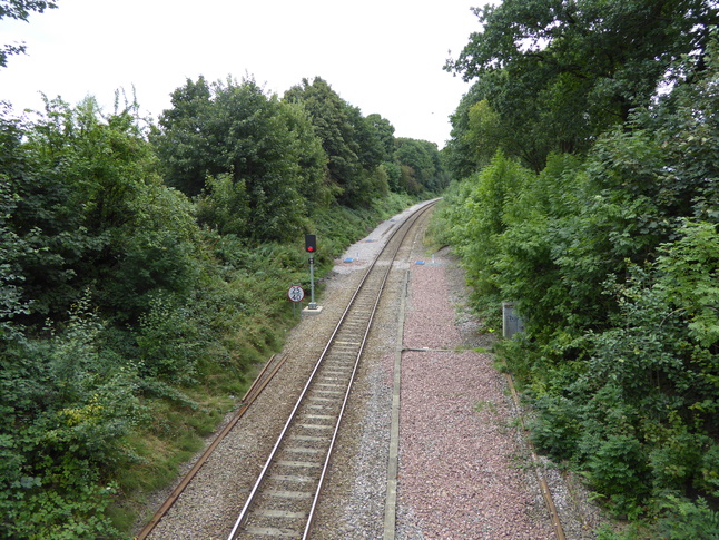 Rose Hill looking north from bridge
