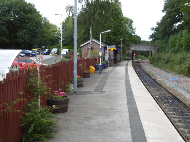 Rose Hill platform looking north