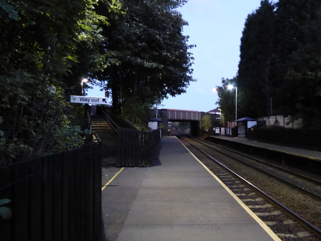 Ryder Brow platform 1 exit