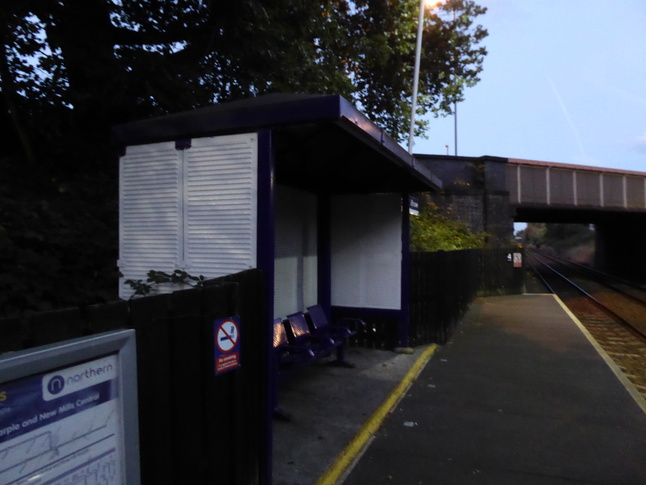 Ryder Brow platform 1 shelter